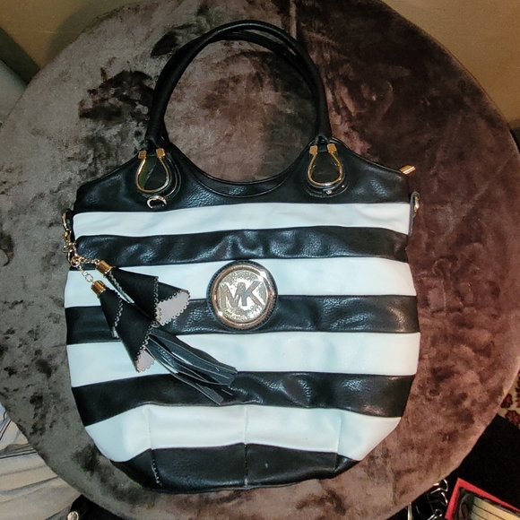 Women Vintage Leather Michael Kors Large Shoulder bag/Women Designer Purses Wom - Picture 6 of 8